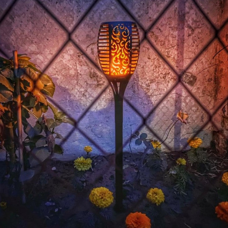 Solar Flame Garden Lights – Outdoor Waterproof Decorative Lights for Garden, Patio & Events | Continum