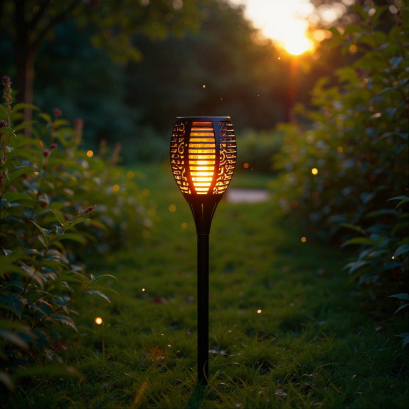 Solar Flame Garden Lights – Outdoor Waterproof Decorative Lights for Garden, Patio & Events | Continum