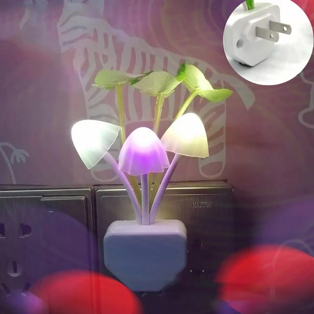 Mushroom LED Night Light – 7 Color Changing Sensor Lamp for Bedroom, Baby Room & Gifts | Continum