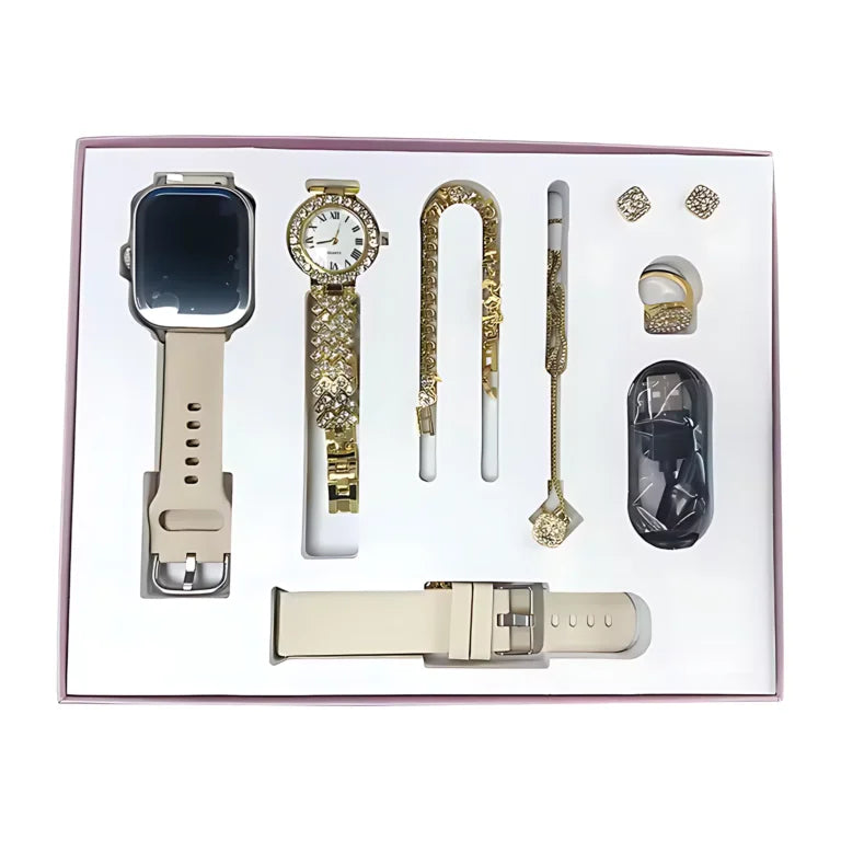 A58 Plus 6-in-1 Smartwatch for Women – Heart Rate, Sleep Monitor, Smart Notifications | Continum