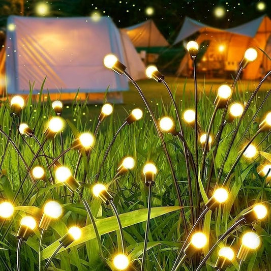 Solar Firefly Garden Lights – Waterproof Warm Decorative Outdoor Lighting | Continum