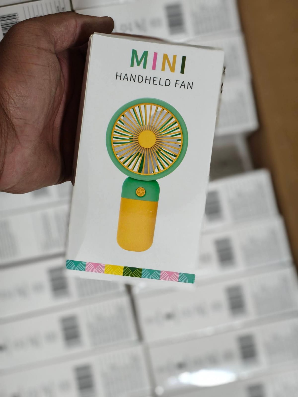 Rechargeable Mini Handy Fan – Cute Portable USB Cooling Fan for Kids & Travel | Continum