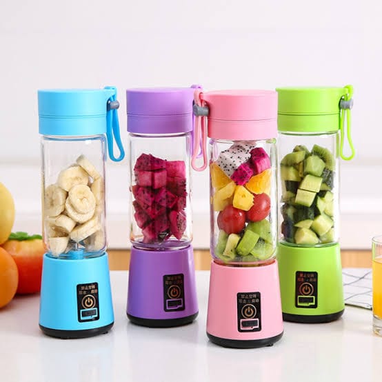 Portable Rechargeable Blender – 380ml Travel Smoothie Maker