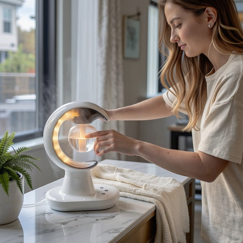 Better Air, Better Skin, Better Sleep – 3-in-1 Mosquito Repellent, Humidifier & LED Lamp