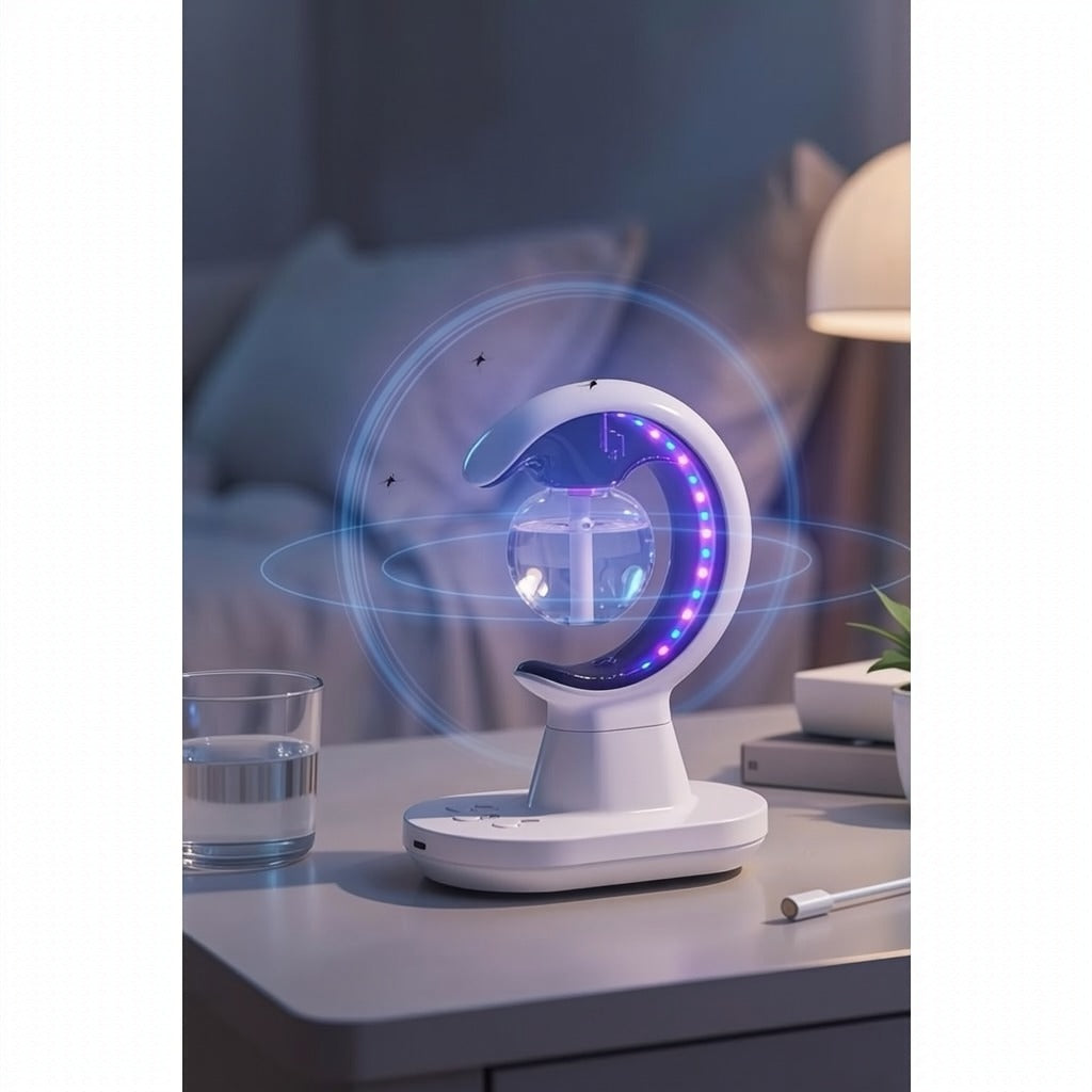 Better Air, Better Skin, Better Sleep – 3-in-1 Mosquito Repellent, Humidifier & LED Lamp