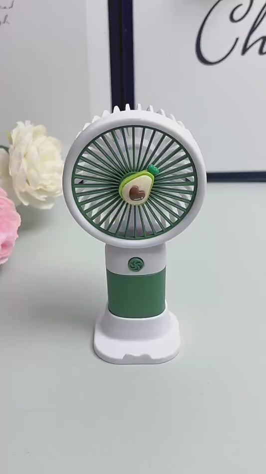 Rechargeable Mini Handy Fan – Cute Portable USB Cooling Fan for Kids & Travel | Continum