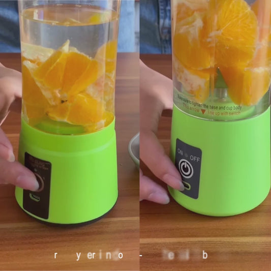 Portable Rechargeable Blender – 380ml Travel Smoothie Maker