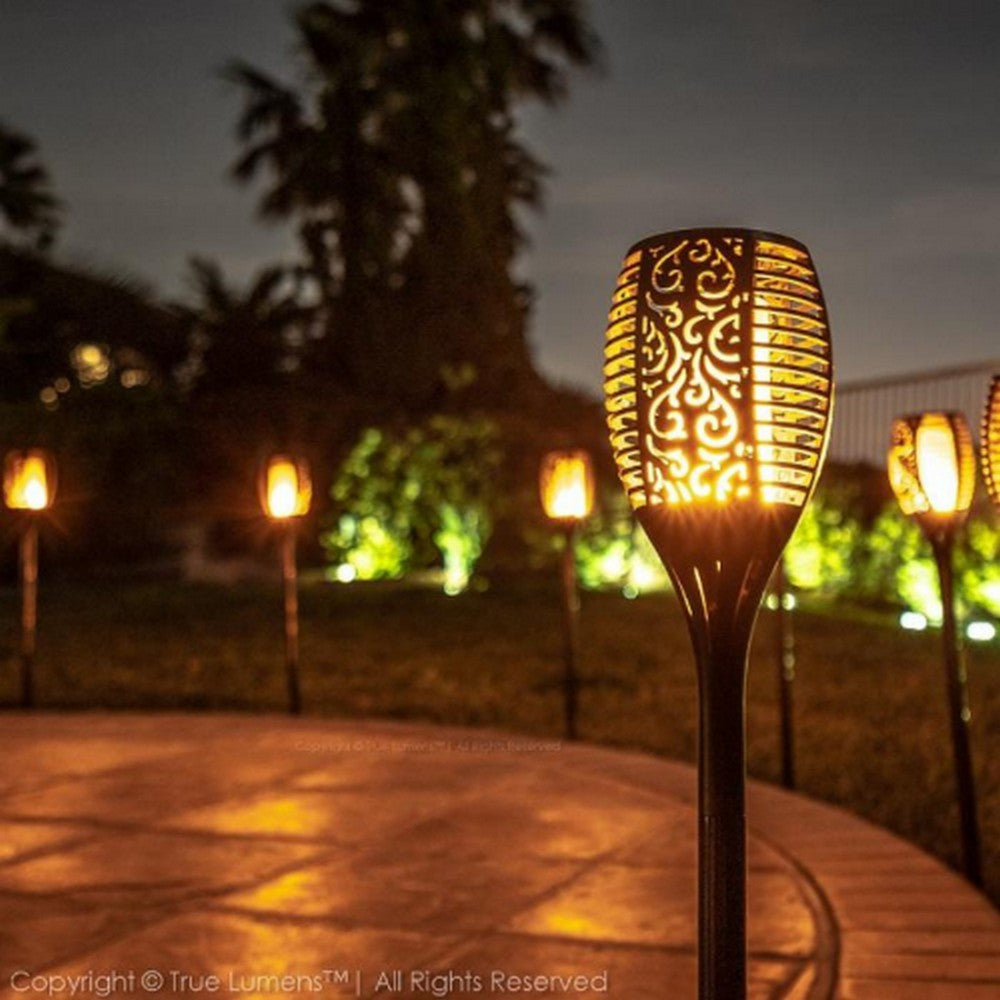 Solar Flame Garden Lights – Outdoor Waterproof Decorative Lights for Garden, Patio & Events | Continum