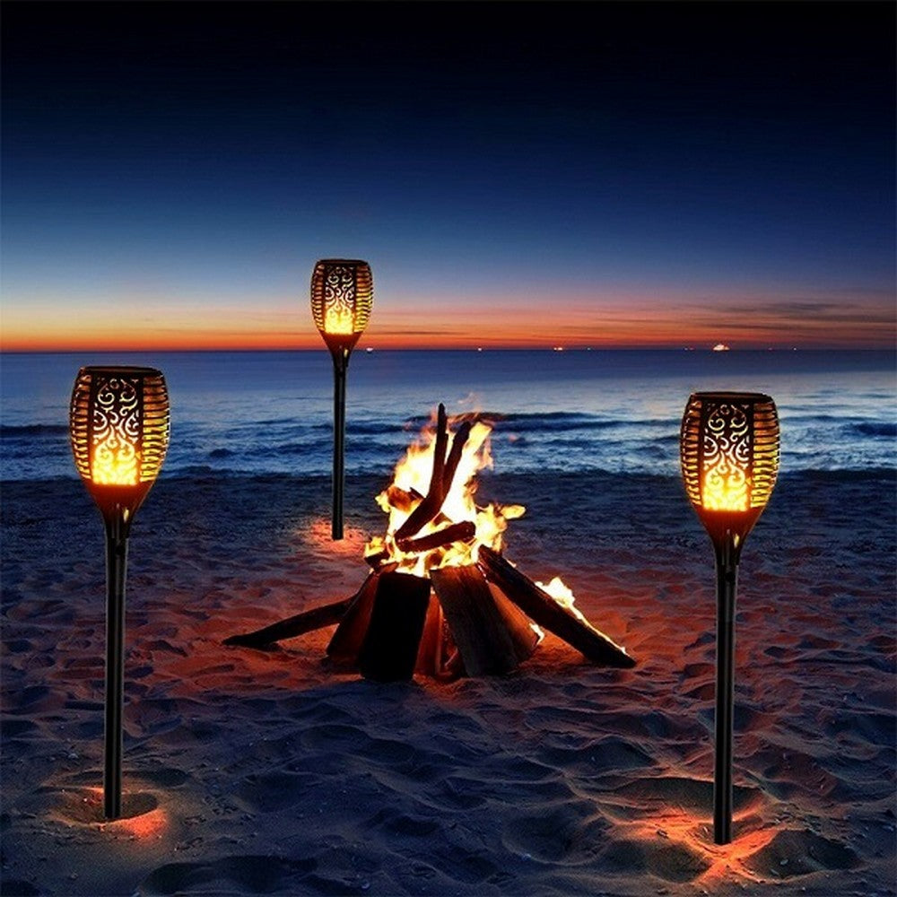 Solar Flame Garden Lights – Outdoor Waterproof Decorative Lights for Garden, Patio & Events | Continum